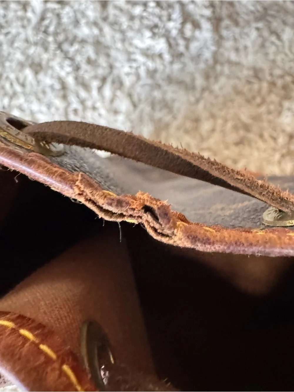 Louis Vuitton Brown Monogram Canvas Bucket Bag